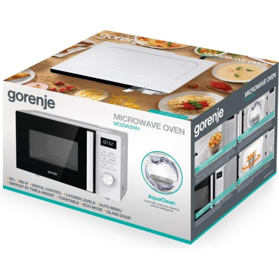 Микроволновая печь Gorenje MO20A3WH Микроволновая печь Gorenje MO20A3WH