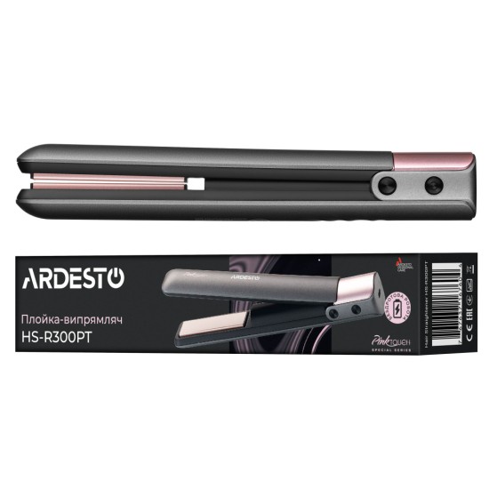 Выпрямитель для волос Ardesto HS-R300PT Выпрямитель для волос Ardesto HS-R300PT