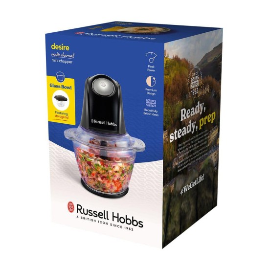 Измельчитель Russell Hobbs Desire Matte Charcoal (27131-56)