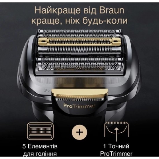 Электробритва Braun Series 9 9510s Чорна (Series 9 9510s) Электробритва Braun Series 9 9510s Чорна (Series 9 9510s)