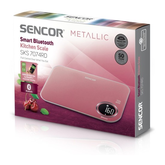 Весы кухонные Sencor SKS7074RD Весы кухонные Sencor SKS7074RD