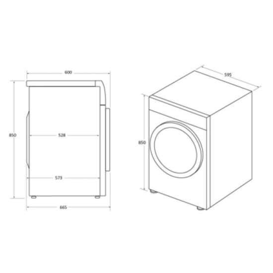 Сушильна машина Haier HD90-A3939R-S Сушильна машина Haier HD90-A3939R-S