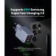 Зарядное устройство Ugreen 3xUSB 65W (2хUSB-C+USB-A) Gan Nexode Pro X755 (25871)