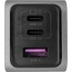 Зарядное устройство Ugreen 3xUSB 65W (2хUSB-C+USB-A) Gan Nexode Pro X755 (25871)