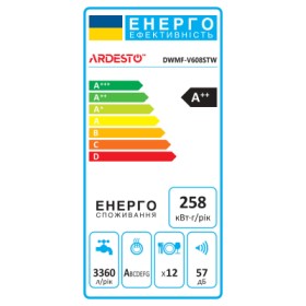 Посудомоечная машина Ardesto DWMF-V608STW