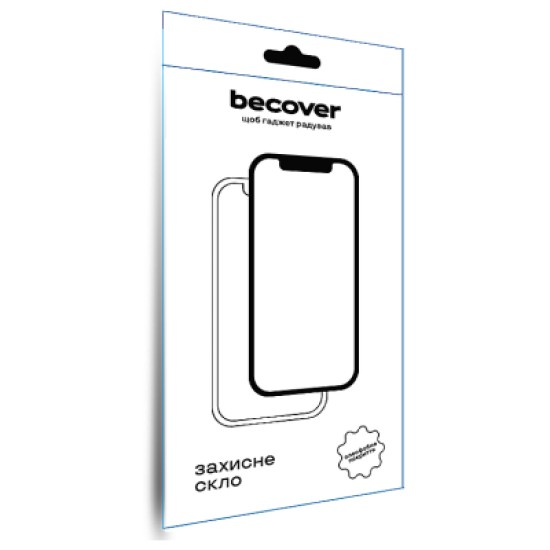 Скло захисне BeCover Infinix Hot 50 Pro (X6881) Black (712488) Скло захисне BeCover Infinix Hot 50 Pro (X6881) Black (712488)