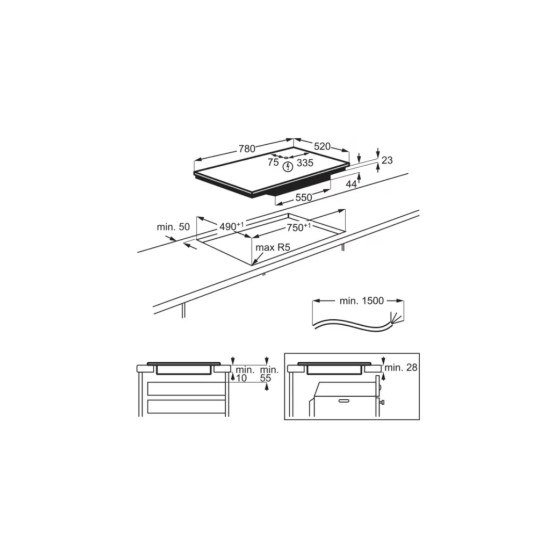 Варочная поверхность Electrolux EIS82453