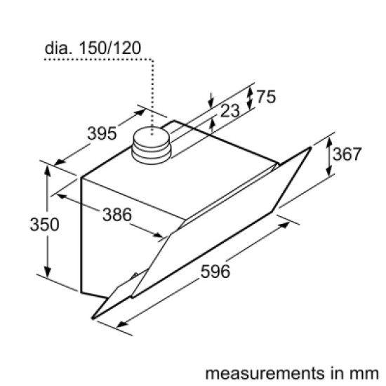 Вытяжка кухонная Bosch DWK67PJ60T Вытяжка кухонная Bosch DWK67PJ60T