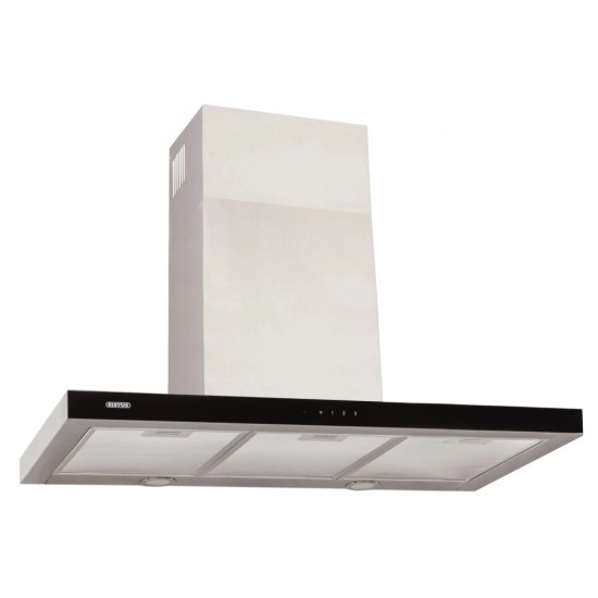 Вытяжка кухонная Eleyus ONIX 1200 LED 90 IS+BL Вытяжка кухонная Eleyus ONIX 1200 LED 90 IS+BL
