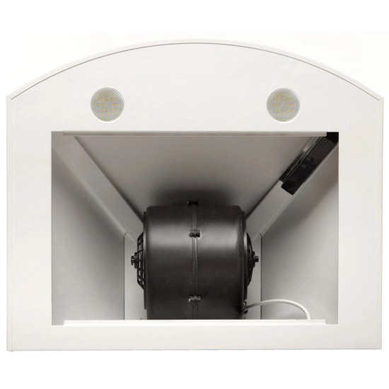 Витяжка кухонна Eleyus Bora 1200 LED SMD 60 WH Витяжка кухонна Eleyus Bora 1200 LED SMD 60 WH