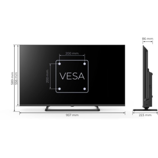 Телевизор Kivi 43U710QB Телевизор Kivi 43U710QB