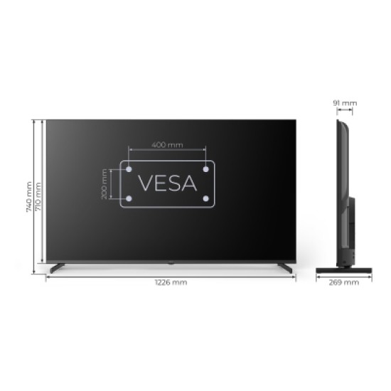 Телевизор Kivi 55U710QB Телевизор Kivi 55U710QB