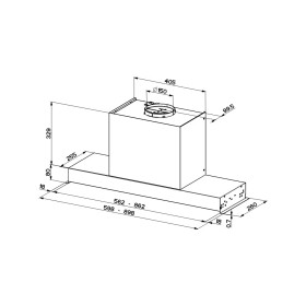 Витяжка кухонна Faber Ultra Slim X Kl A90 (305.0655.737)