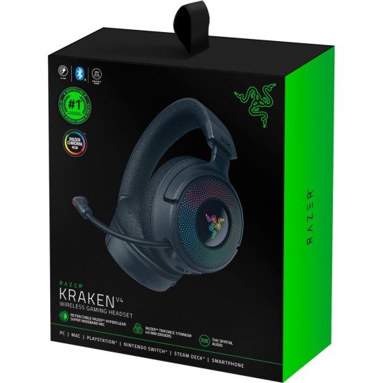 Наушники Razer Kraken V4 Black (RZ04-05170100-R3M1) Наушники Razer Kraken V4 Black (RZ04-05170100-R3M1)