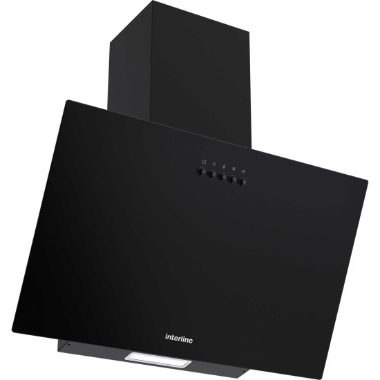 Витяжка кухонна Interline TEFFI SLIM BL A/60/GL/PB Витяжка кухонна Interline TEFFI SLIM BL A/60/GL/PB
