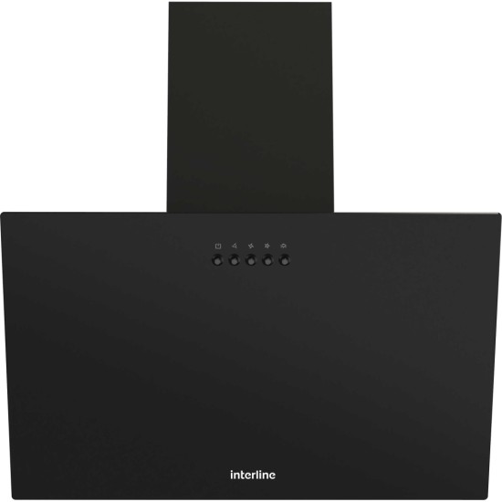 Витяжка кухонна Interline TEFFI SLIM BL A/60/GL/PB Витяжка кухонна Interline TEFFI SLIM BL A/60/GL/PB