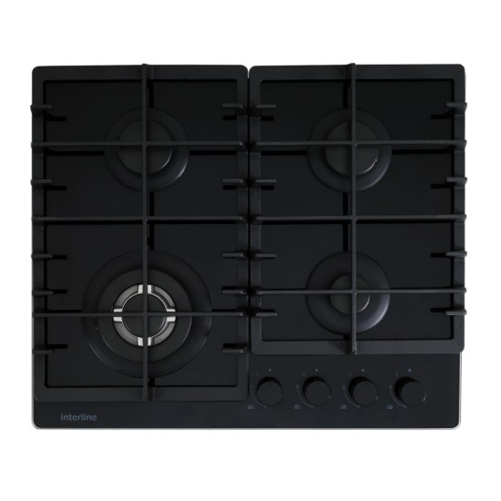 Варочная поверхность Interline HGG 763 FGT BM FLAME Варочная поверхность Interline HGG 763 FGT BM FLAME