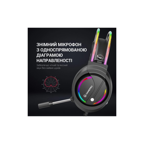 Наушники GamePro HS733 Black (HS733) Наушники GamePro HS733 Black (HS733)