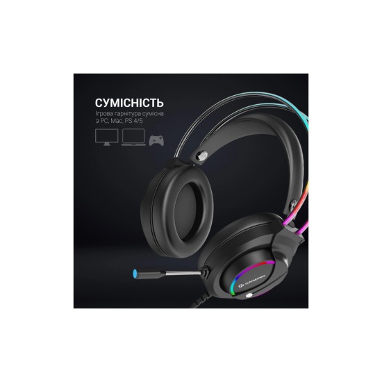 Наушники GamePro HS733 Black (HS733) Наушники GamePro HS733 Black (HS733)