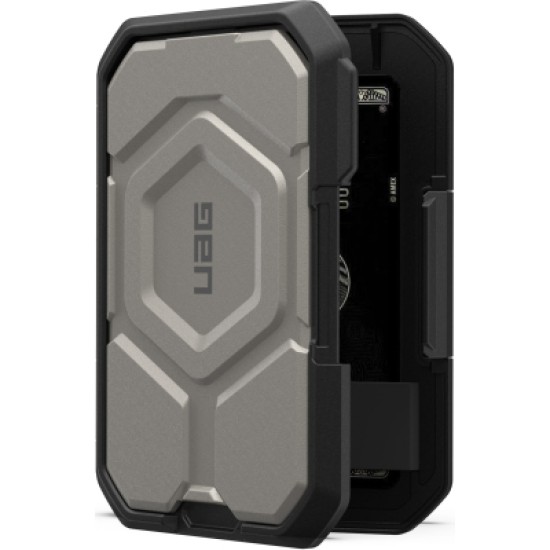 Чохол до мобільного телефона UAG Magnetic Wallet with Stand Black (964442114040)
