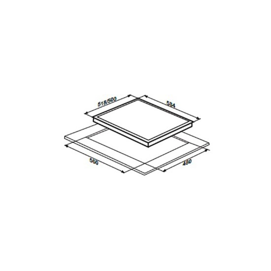 Варочная поверхность Liberty G6141G-CCB Варочная поверхность Liberty G6141G-CCB