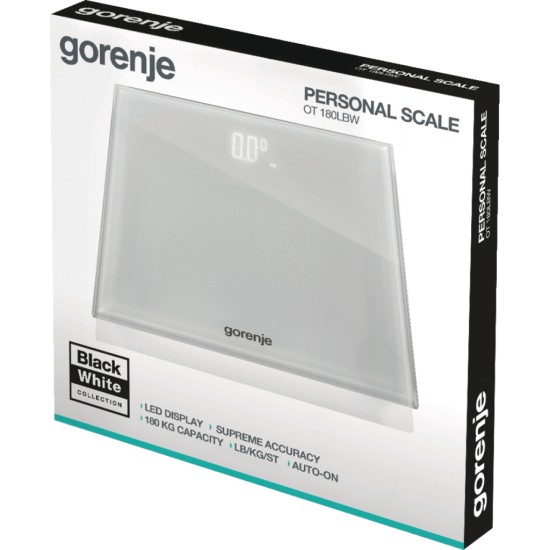 Ваги підлогові Gorenje OT180LBW Ваги підлогові Gorenje OT180LBW