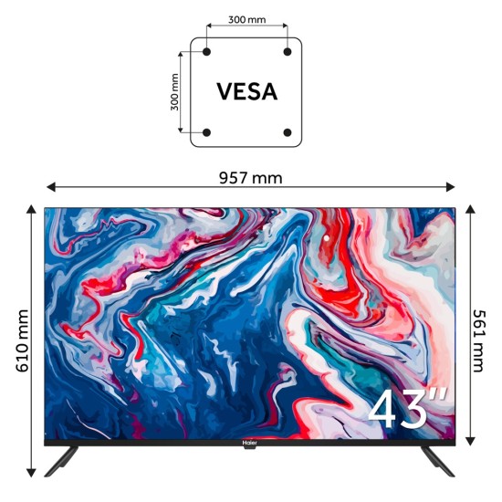 Телевизор Haier H43K801UG Телевизор Haier H43K801UG