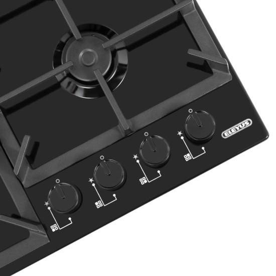 Варочна поверхня Eleyus ALMERA 60 BL CF Варочна поверхня Eleyus ALMERA 60 BL CF