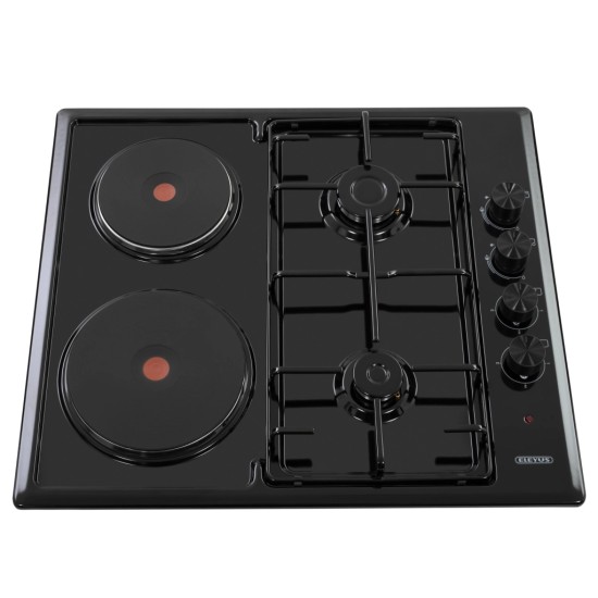 Варочная поверхность Eleyus DUO 60 BL H2 EF Варочная поверхность Eleyus DUO 60 BL H2 EF