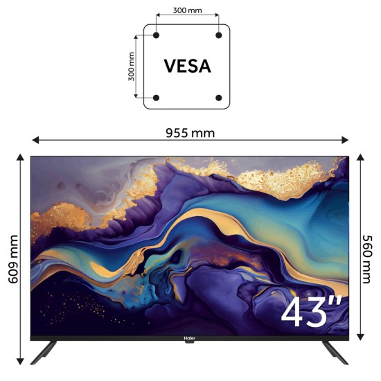 Телевизор Haier H43K801FG Телевизор Haier H43K801FG