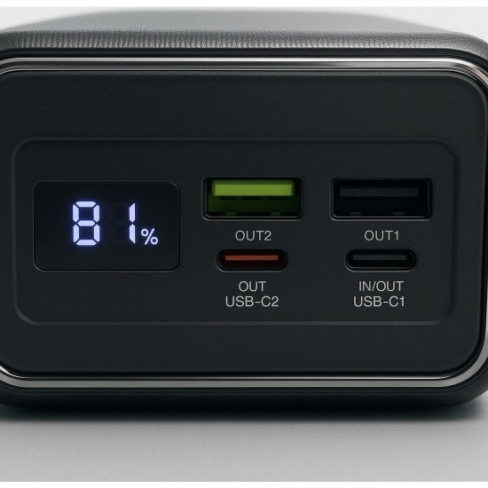 Батарея універсальна GEAR 40000mAh, PD/22.5W, black (SPO4) Батарея універсальна GEAR 40000mAh, PD/22.5W, black (SPO4)