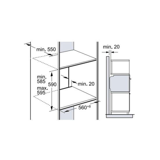 Духовой шкаф Bosch HUA736EA0T Духовой шкаф Bosch HUA736EA0T