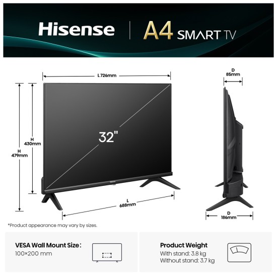Телевизор Hisense 32A4Q Телевизор Hisense 32A4Q