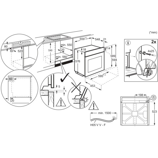 Духовой шкаф Electrolux LOF6P16Z