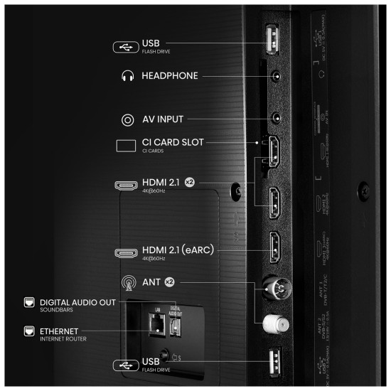 Телевизор Hisense 65E7Q Телевизор Hisense 65E7Q