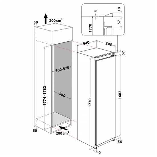 Морозильная камера Whirlpool WHSD18F013D1 Морозильная камера Whirlpool WHSD18F013D1