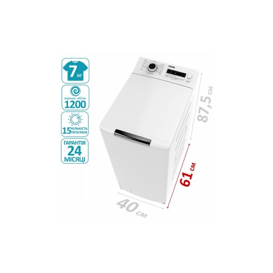 Стиральная машина PRIME Technics PWT 71216 I Стиральная машина PRIME Technics PWT 71216 I
