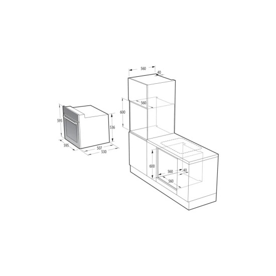 Духовой шкаф Gorenje BO6615E01B