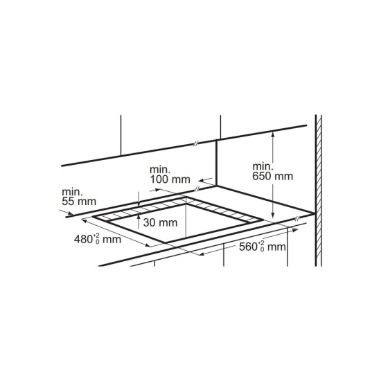 Варочна поверхня Electrolux KGS6436K