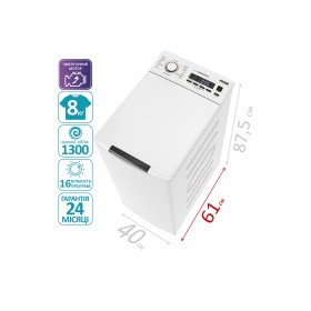 Пральна машина PRIME Technics PWT 81316 DIV