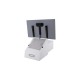 Вытяжка кухонная Interline TEFFI WH A/60/GL/PB Вытяжка кухонная Interline TEFFI WH A/60/GL/PB