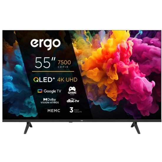 Телевизор Ergo 55JUQ7500 Телевизор Ergo 55JUQ7500