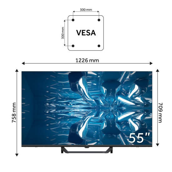 Телевизор Haier H55S80FUX Телевизор Haier H55S80FUX