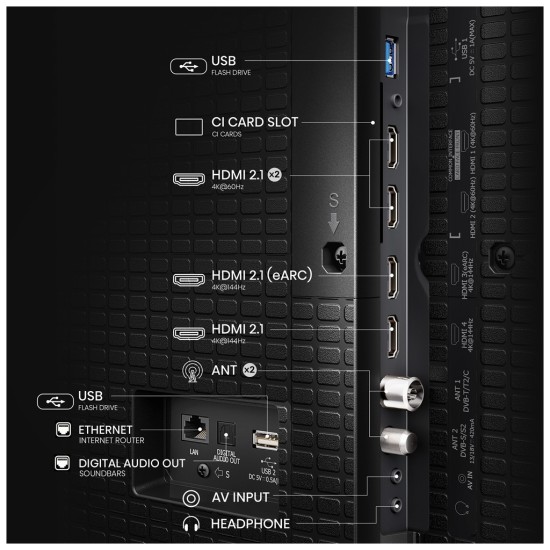 Телевізор Hisense 100E7Q PRO