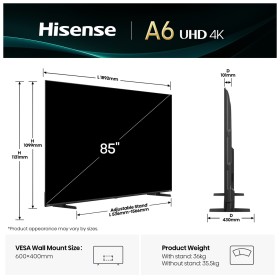 Телевизор Hisense 85A6Q