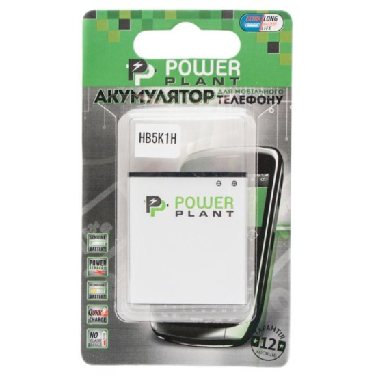 Аккумуляторная батарея PowerPlant Huawei HB5K1H (U8650, C8650, M865) (DV00DV6070) Аккумуляторная батарея PowerPlant Huawei HB5K1H (U8650, C8650, M865) (DV00DV6070)