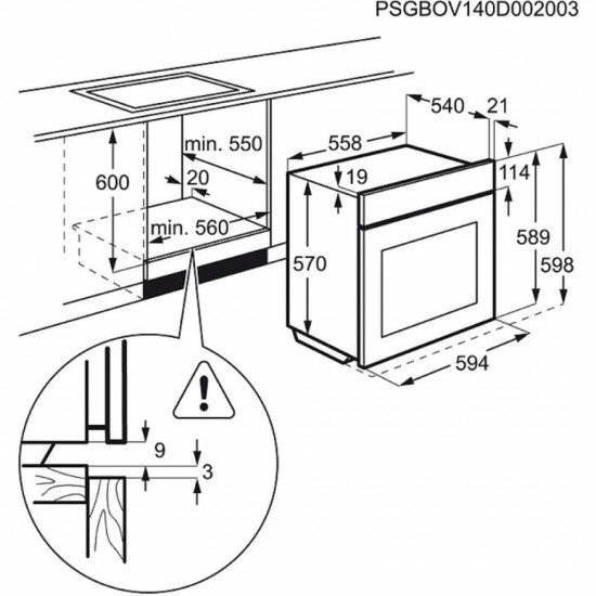 Духовой шкаф Electrolux EZC 52430 AX (EZC52430AX)