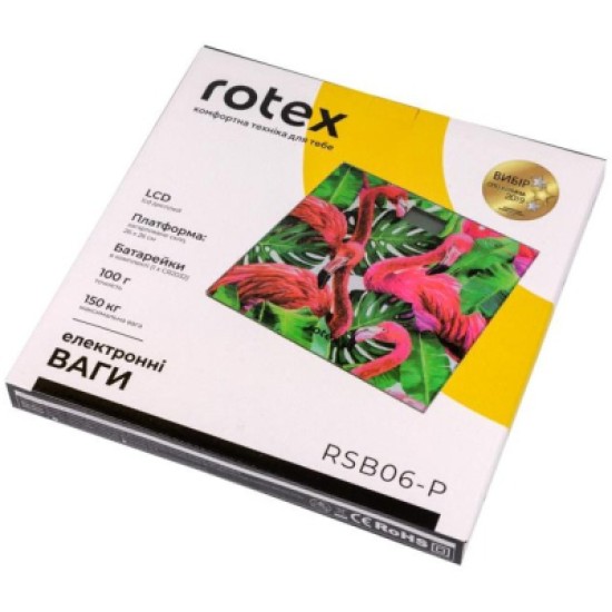 Ваги підлогові Rotex RSB06-P