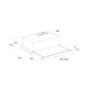 Витяжка кухонна Pyramida TL 50 (1100) BL