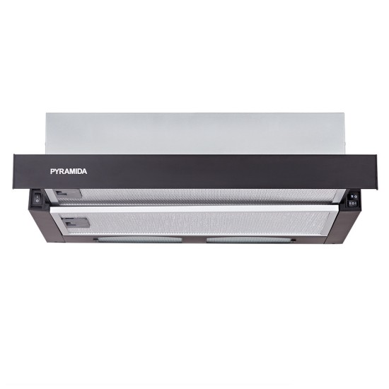 Вытяжка кухонная Pyramida TL 50 SLIM BL